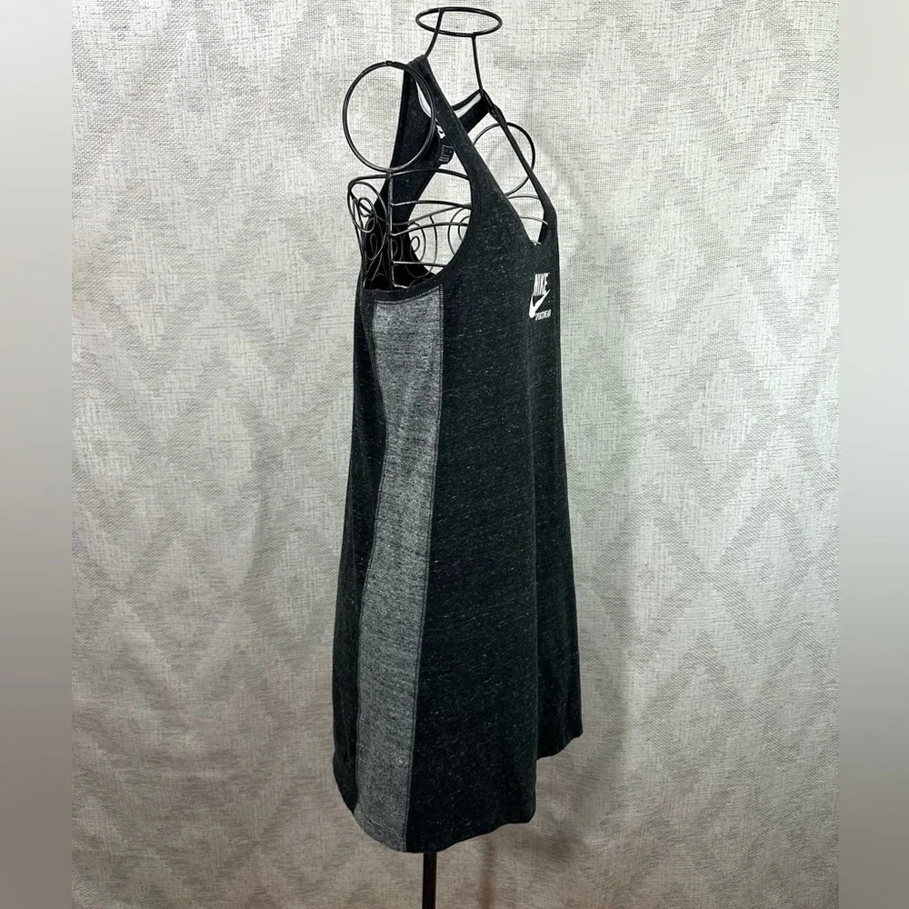 Nike Sportswear grey bodycon tank dress size S